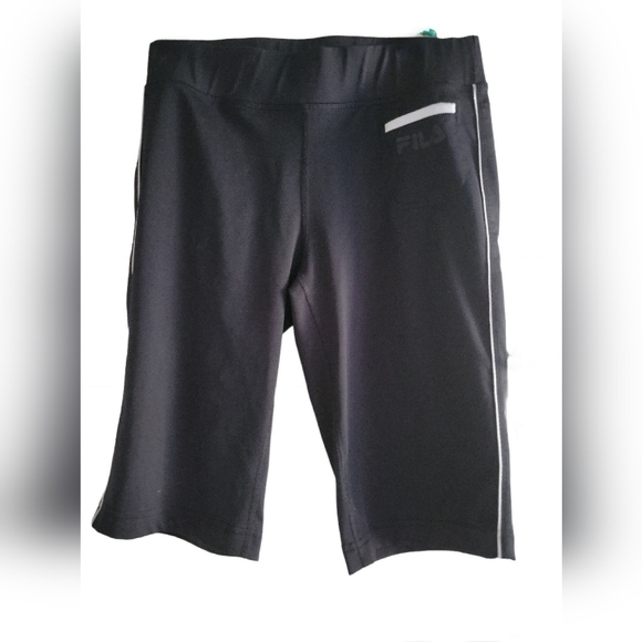 Nike women's running short. Black with white stripe down side of each leg. - Picture 2 of 6